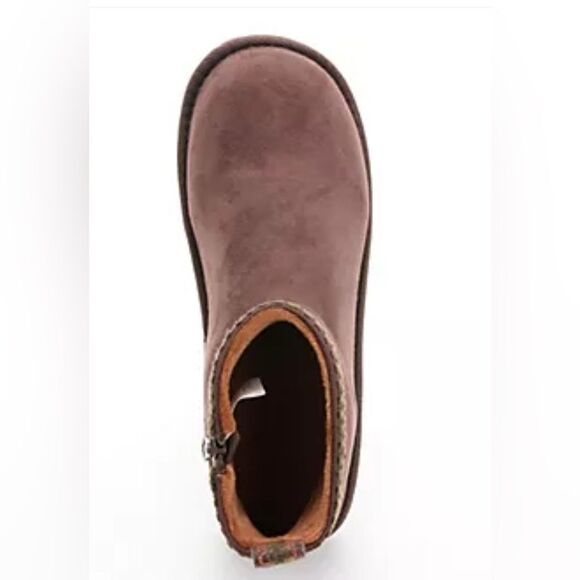 Muk Luks Side Zip Booties - Lydia  Olive 10 NWT - Picture 2 of 9